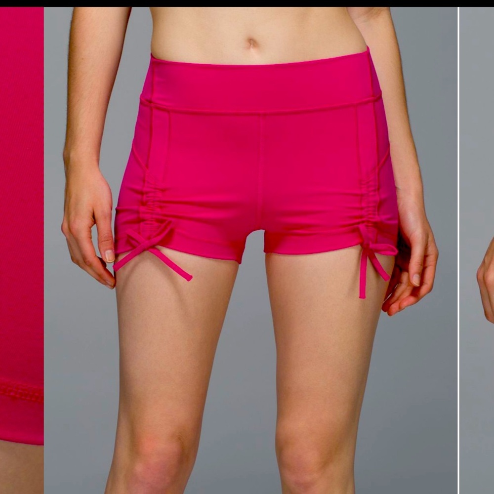 LULULEMON Magenta Liberty Shorts Size 8